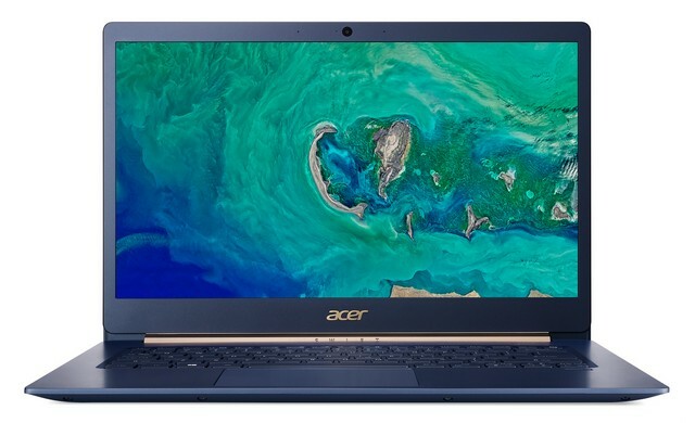 Az Acer Swift 5 a világ legkönnyebb 15 colos notebookja