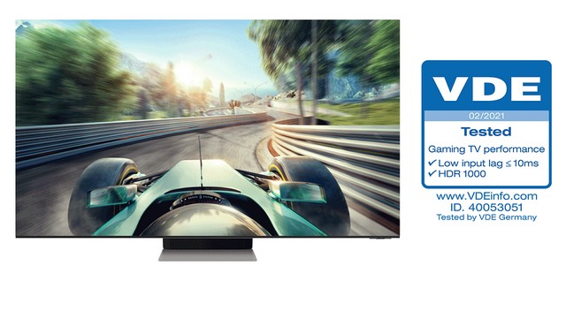 Gaming TV Teljesítmény tanúsítvánnyal tüntette ki a Samsung Neo QLED modelljeit a VDE mérnöki szervezet