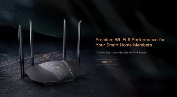 A Tenda bemutatta a nagy sebességű RX9/TX9 Pro prémium WiFi 6 routereket