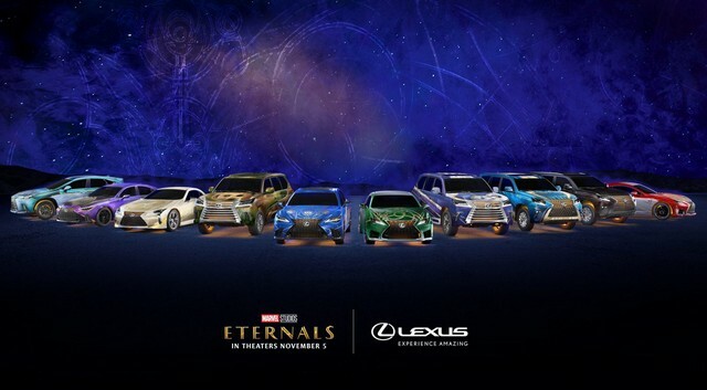 Minden az Örökkévalókban szereplő szuperhősnek saját Lexus dukál