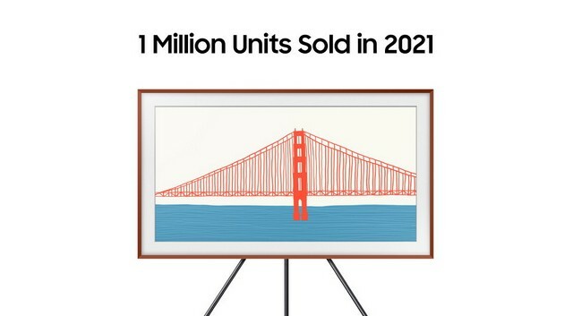 Egymilliónál is több The Frame tévé kelt el 2021-ben