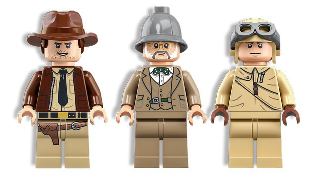 A LEGO Group három új készletet mutat be, amelyeket Indiana Jones™ ihletett