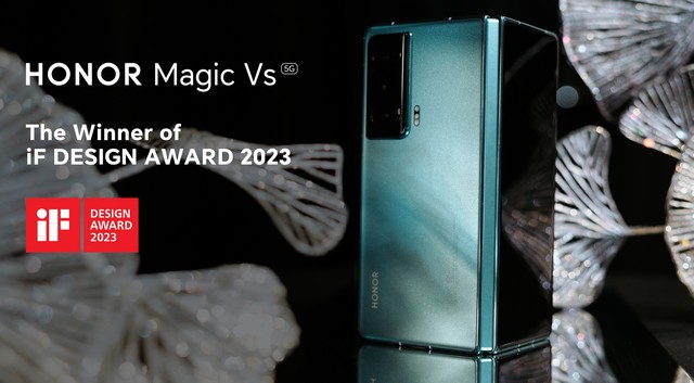 IF Award 2023 díjat nyert a HONOR Magic5 Vs