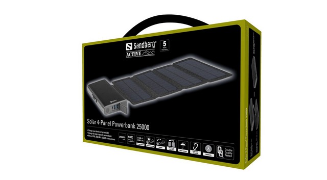 Új USB-C PD 130 W-os autós töltővel és napelemes powerbankkal bővült a Sandberg kínálata