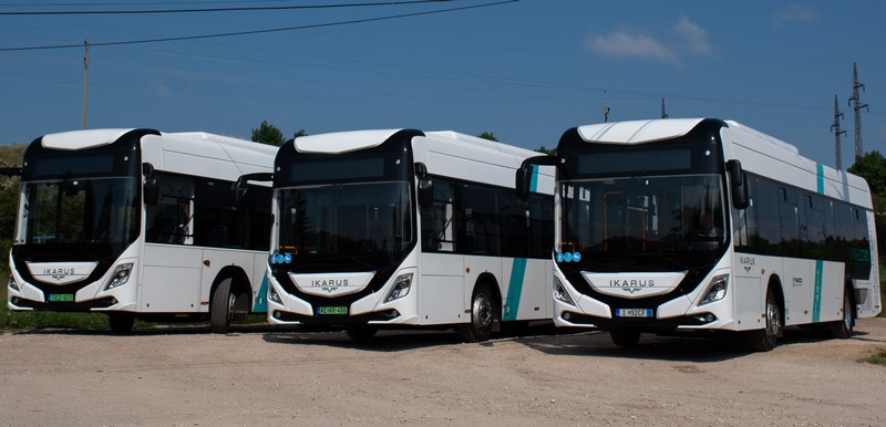 Hat településen összesen 20 darab elektromos meghajtású Ikarus 120e autóbuszt állít forgalomba a Volánbusz (1)