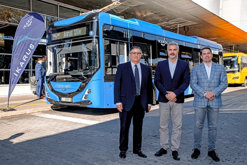 Hat településen összesen 20 darab elektromos meghajtású Ikarus 120e autóbuszt állít forgalomba a Volánbusz (11)